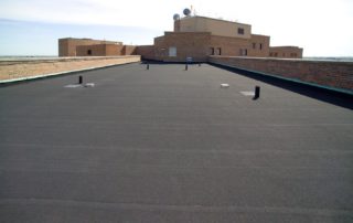 Commercial flat roof repair